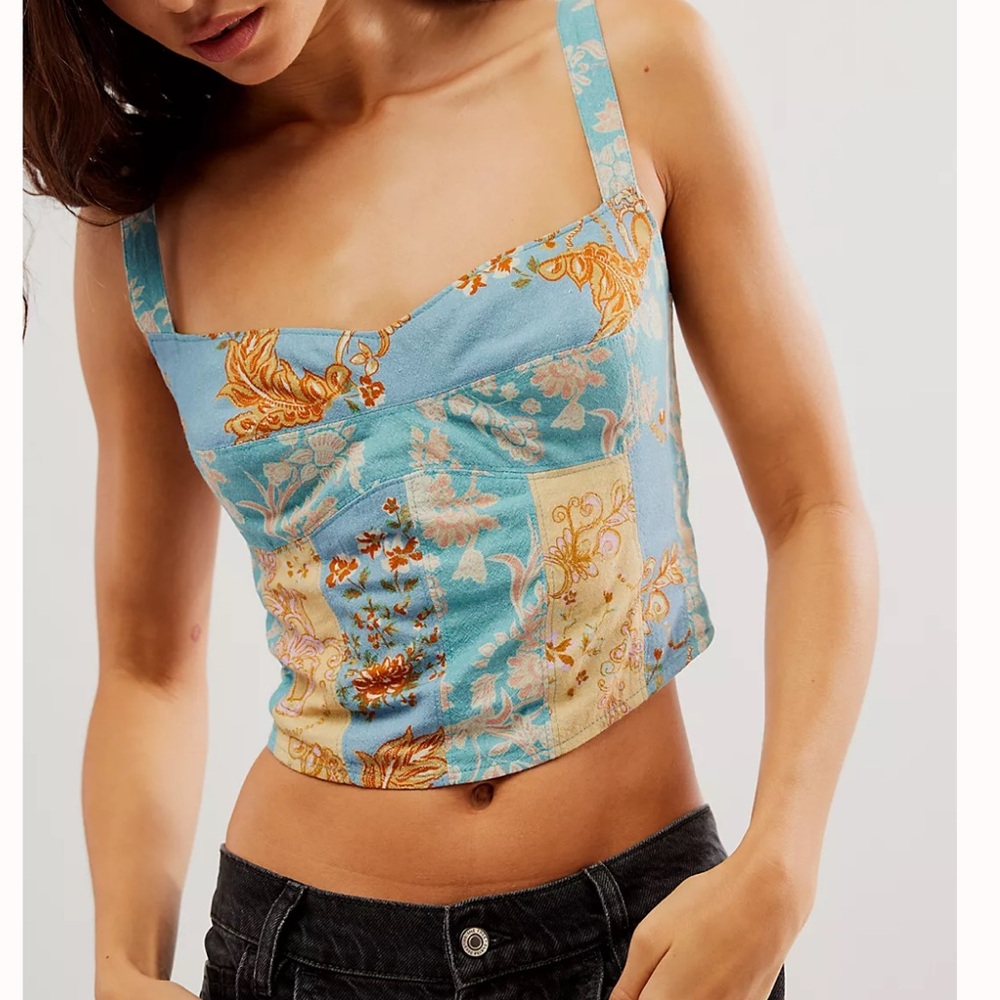 {NWOT} $78 FREE PEOPLE Bowen Corset